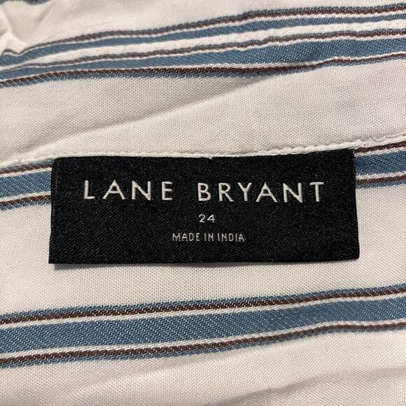 Lane Bryant Womens Button Up Top Size 24 - Picture 4 of 5